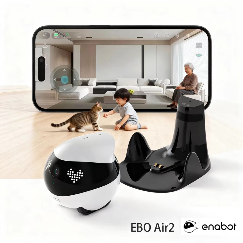 Home Security Robot - Enabot ebo air 2 robô companheiro