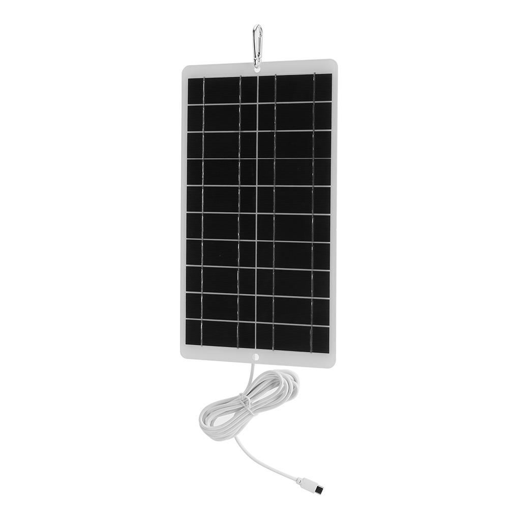 Camera Solar Wireless - Carregador Solar Portátil 8W 5V com