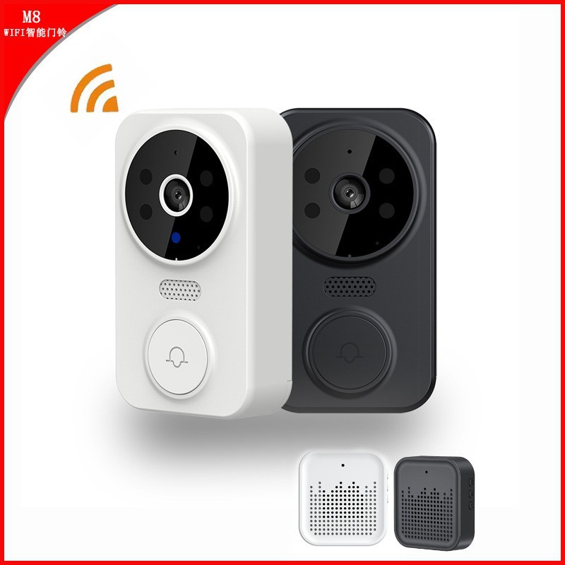 Home Security Video Cameras - Campainha Inteligente Tuya WIFI para Casa,