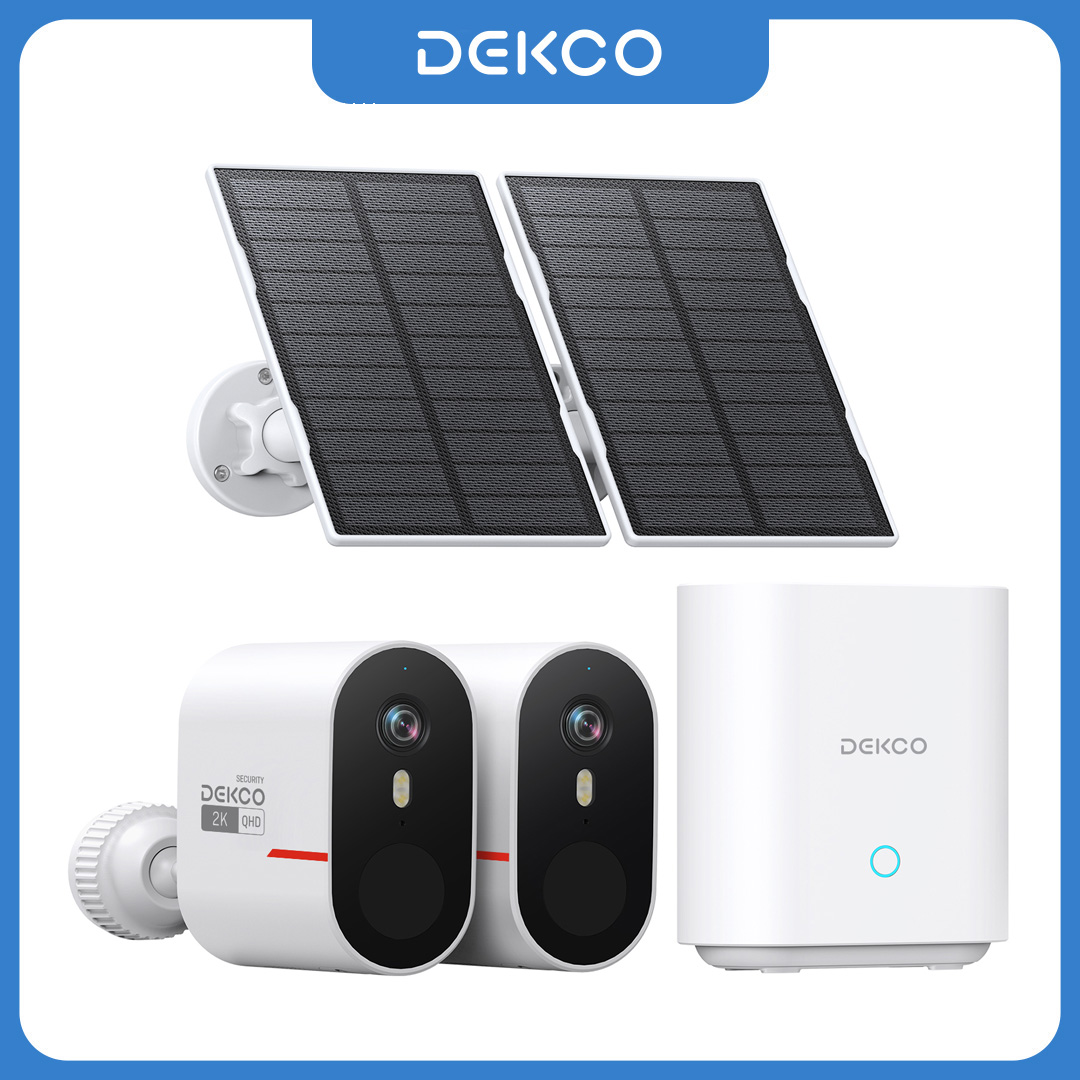Home Security Video Cameras - Sistema de Câmera Solar WiFi Dekco