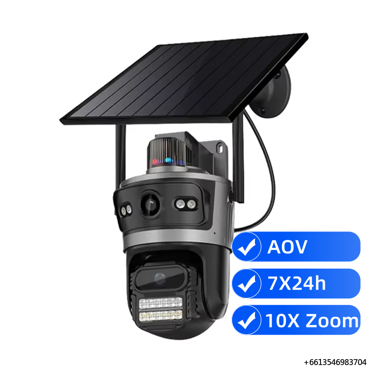 Camera Solar Wireless - Câmera de Vigilância Inteligente ao Ar