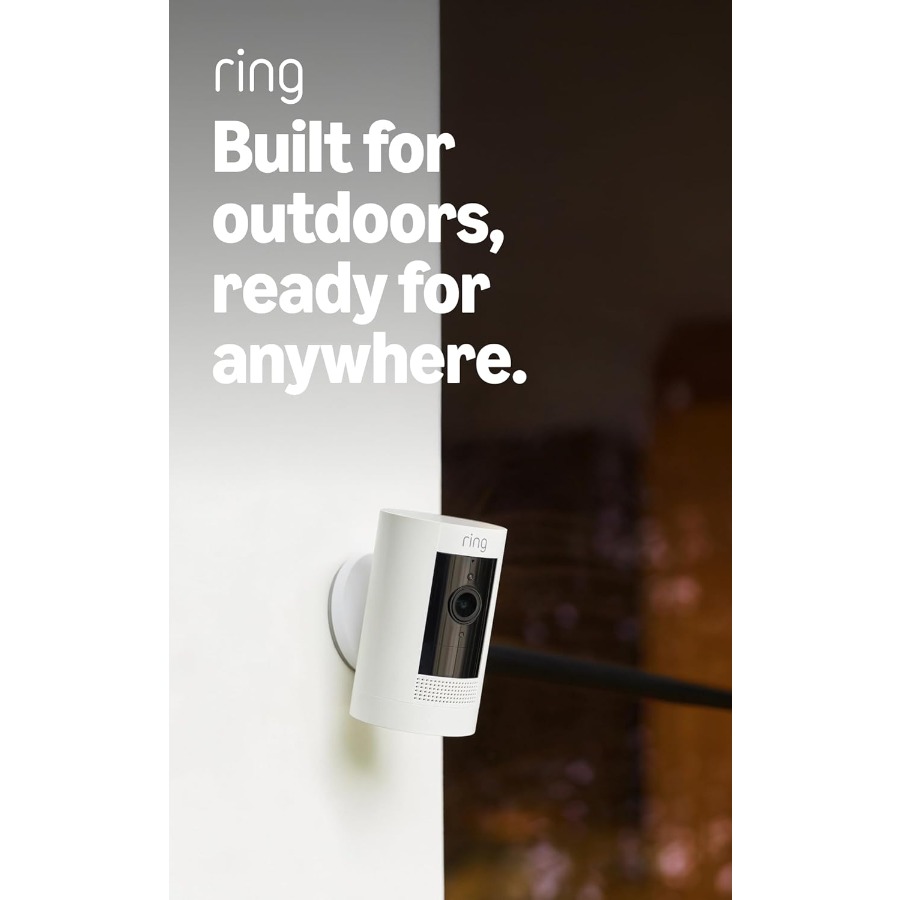 Home Security Ring Camera - Câmera de Segurança Externa Ring Stick