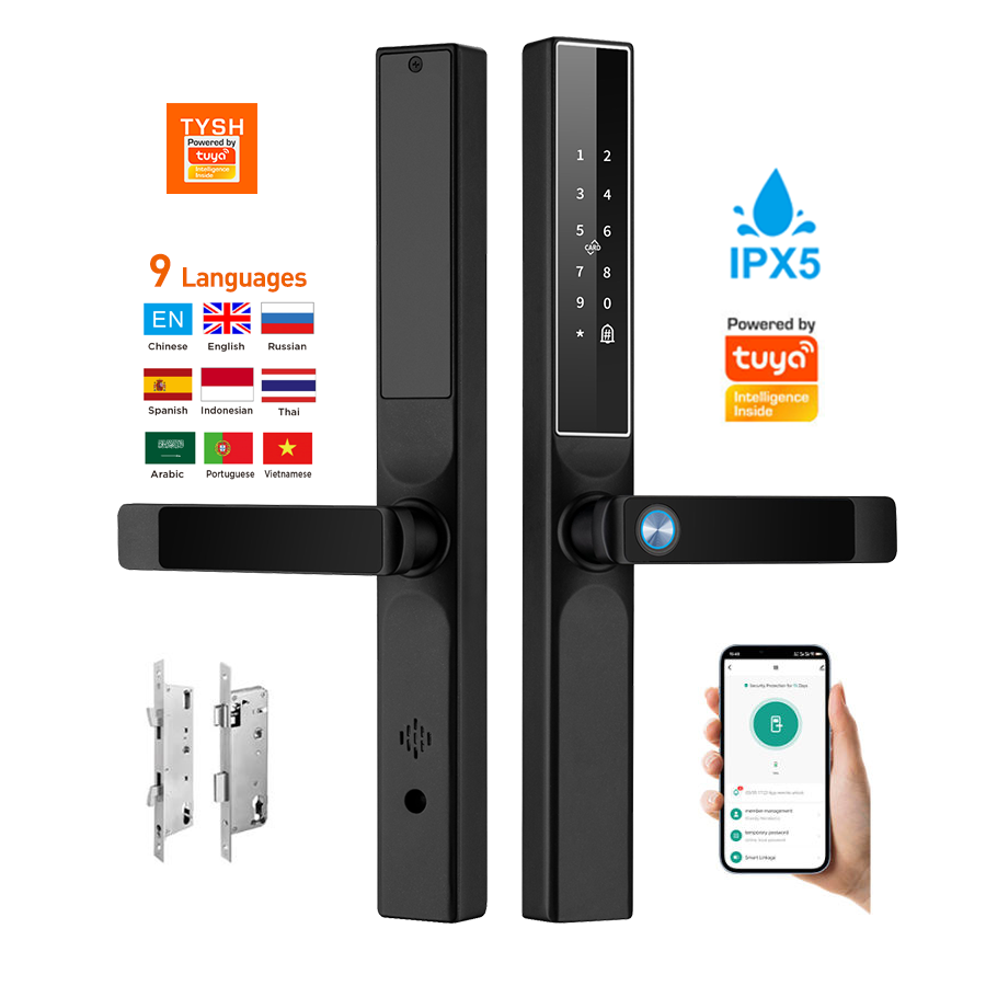 Home Security Tips - Tuya app impressão digital fechadura da