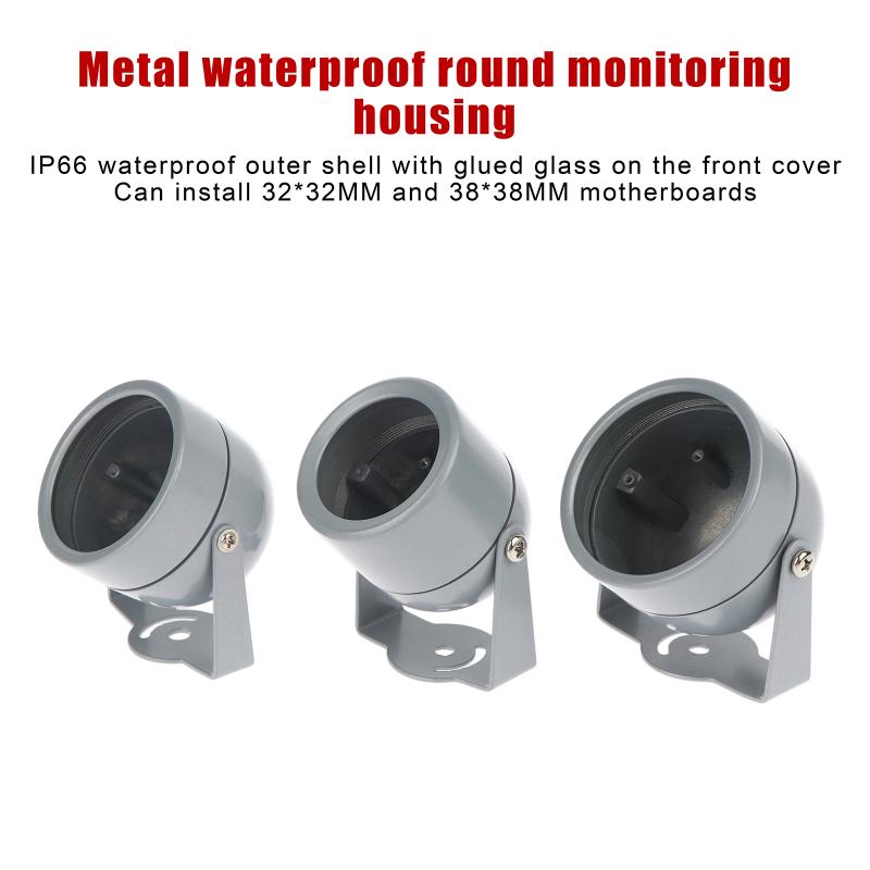 Home Security Ring Camera - Capa de metal à prova d'água