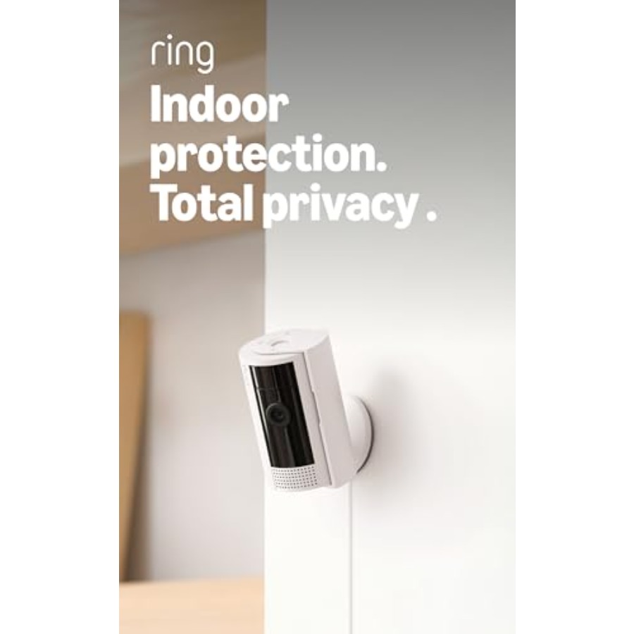Home Security Ring Camera - Câmera interna Ring, segurança residencial ou