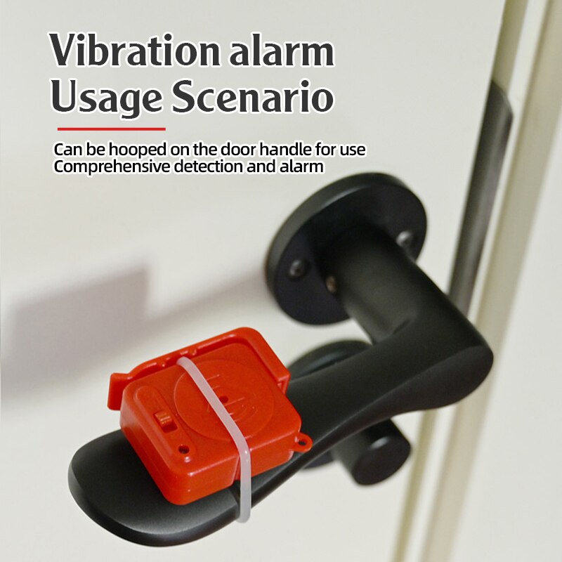 Home Security With Alarm - Sensores de Alarme de Vibração Sem