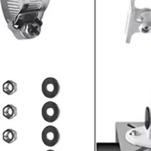 Home Security Ring Camera - Suporte de poste vertical de aço