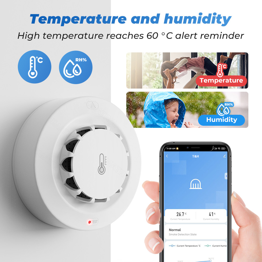 Sensor de Temperatura e Umidad - Home Security With Alarm avaliação e preço