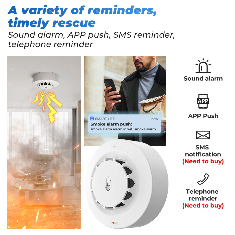 Sensor de Temperatura e Umidad - Home Security With Alarm avaliação e preço