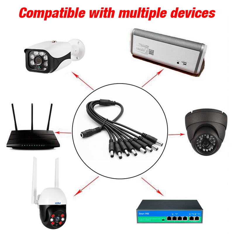 5.5x2.1mm 1 fêmea para 2 4 8 m - Home Security Ultimate avaliação e preço