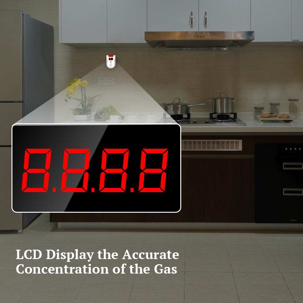 Kerui gd13 detector de gás lpg - Home Security System avaliação e preço