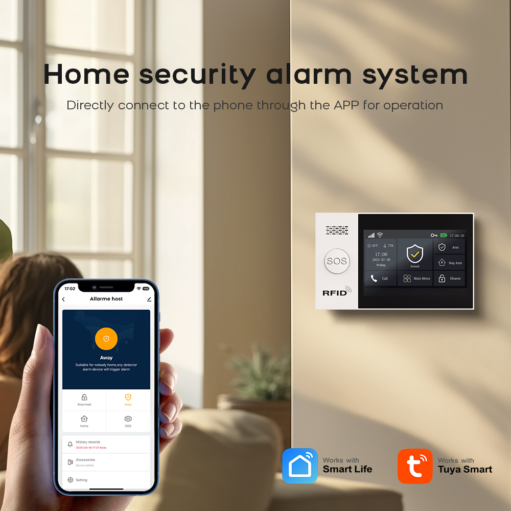 PG-107 tuya sem fio casa wifi  - Home Security Ultimate avaliação e preço