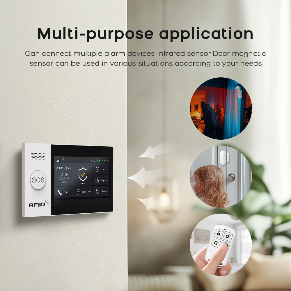 PG-107 tuya sem fio casa wifi  - Home Security Ultimate avaliação e preço