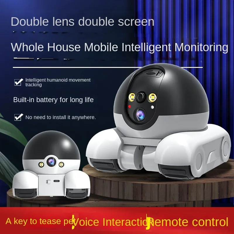 2mp câmera ip 5g wifi casa int - Home Security Robot avaliação e preço