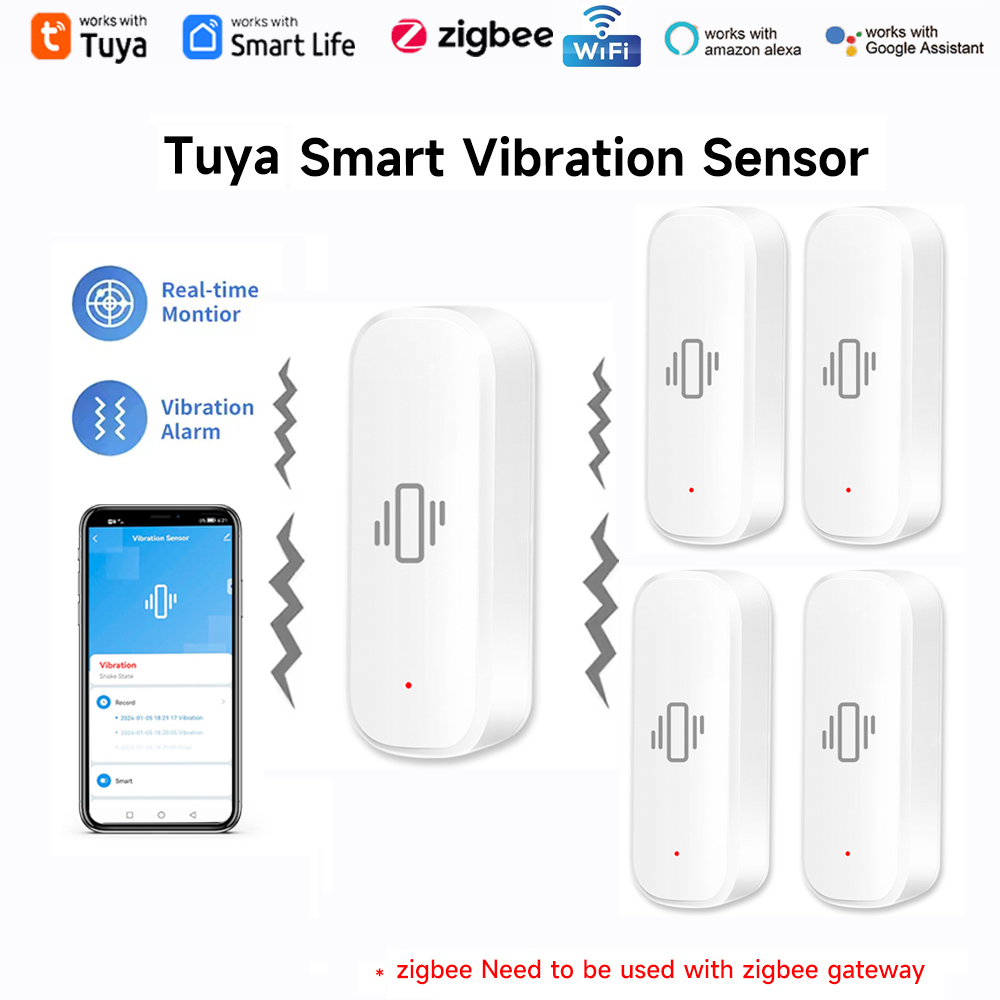 Sensor de Vibração Inteligente - Home Security With Alarm avaliação e preço