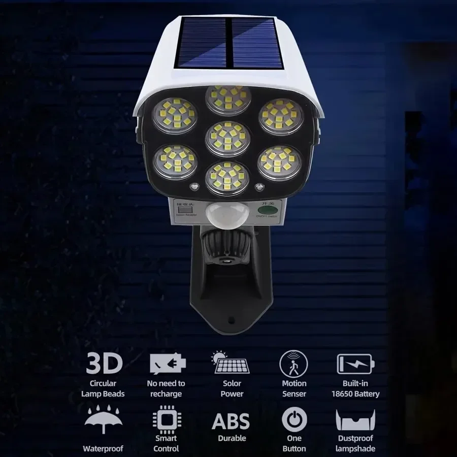 Sensor de movimento ao ar livr - Camera Solar Wireless avaliação e preço