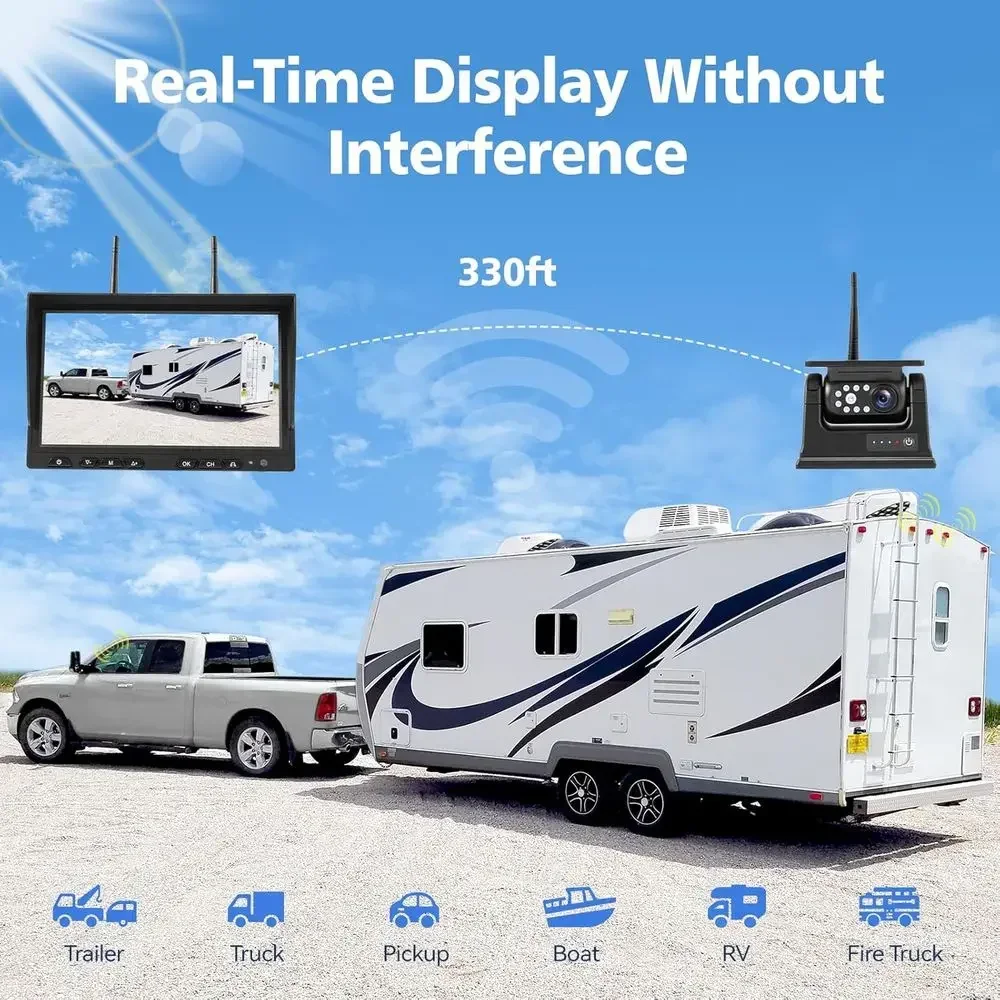 Câmera de Ré Solar Magnética S - Camera Solar Wireless avaliação e preço