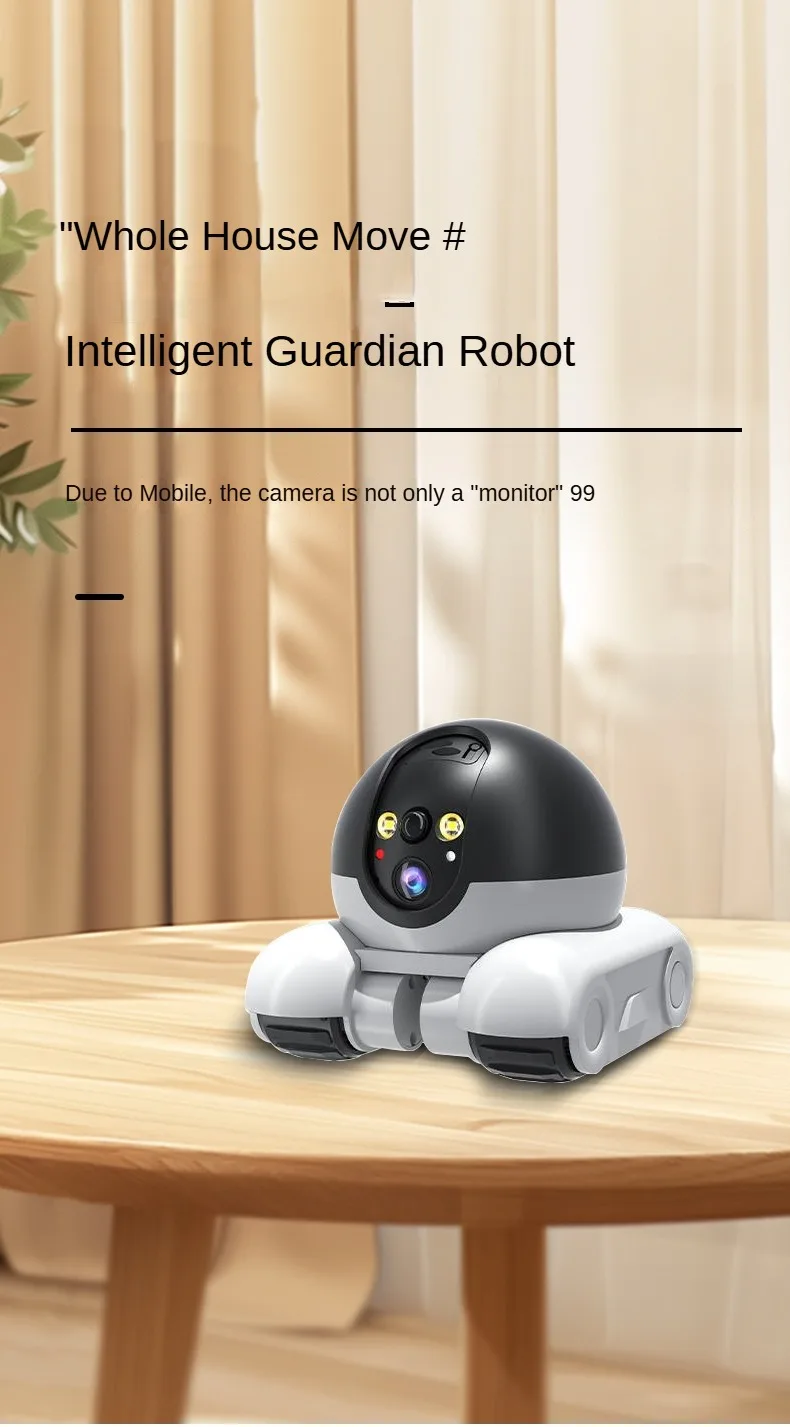 4mp câmera ip 5g wifi lente du - Home Security Robot avaliação e preço
