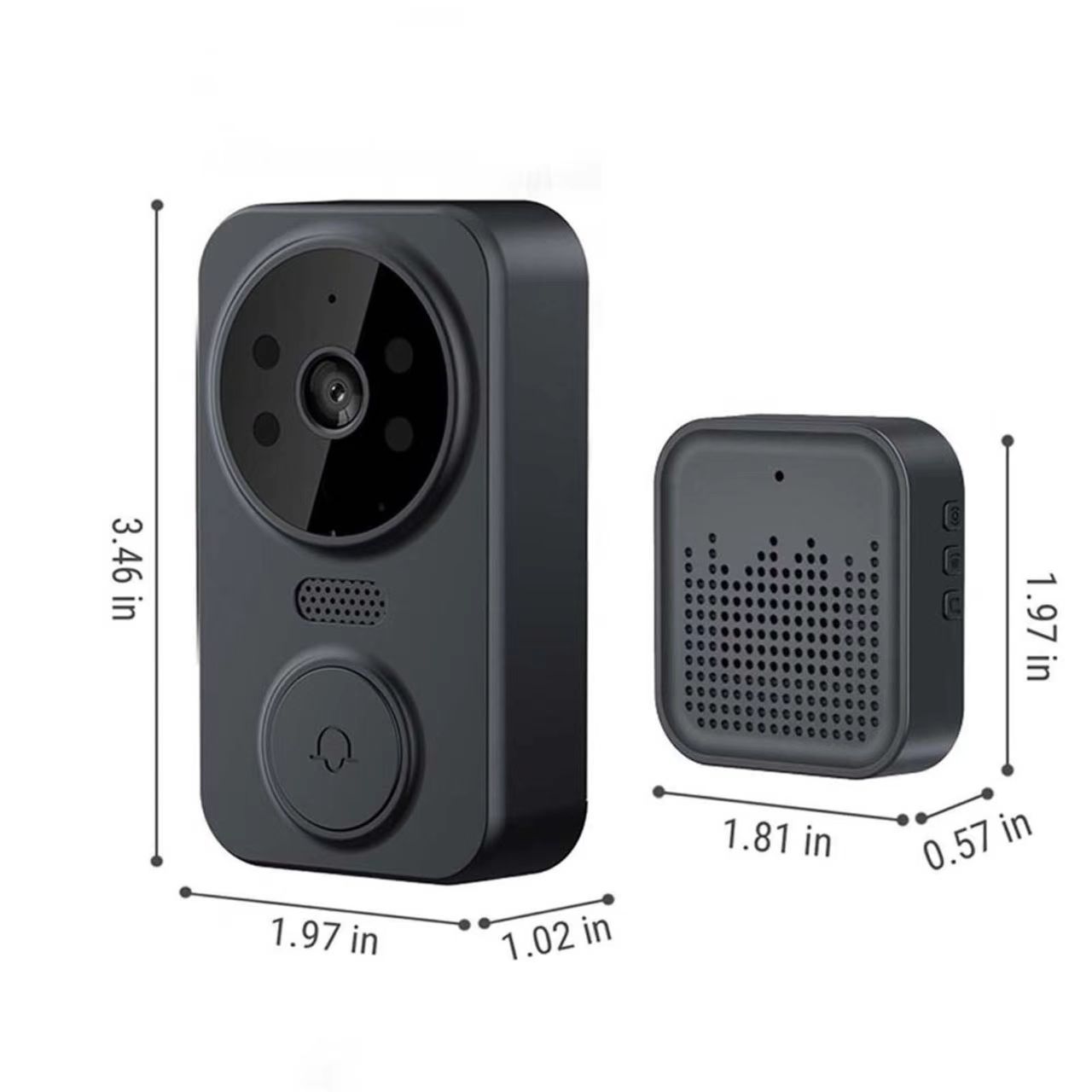 Campainha Inteligente Tuya WIF - Home Security Video Cameras avaliação e preço
