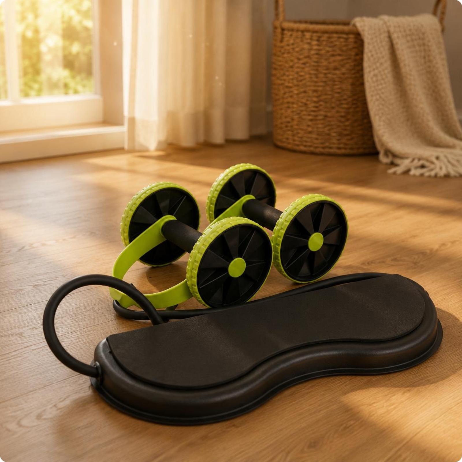 Roda de Exercício Abdominal Co - Home Security Training avaliação e preço