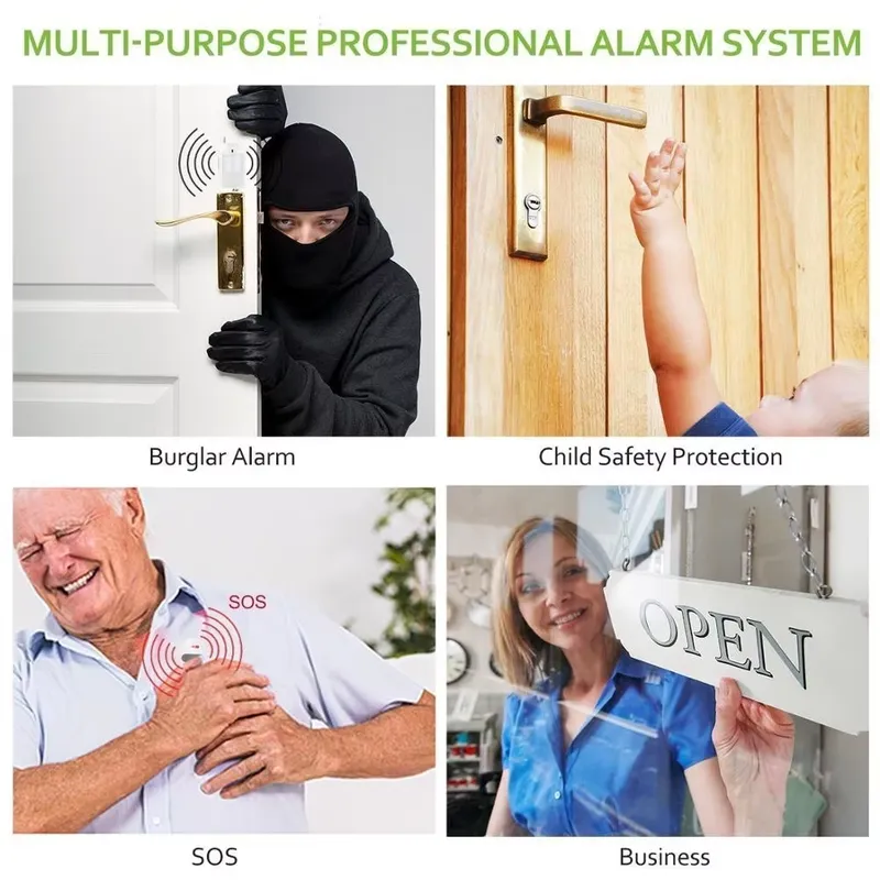 Kit de Alarme Contra Roubo par - Home Security With Alarm avaliação e preço