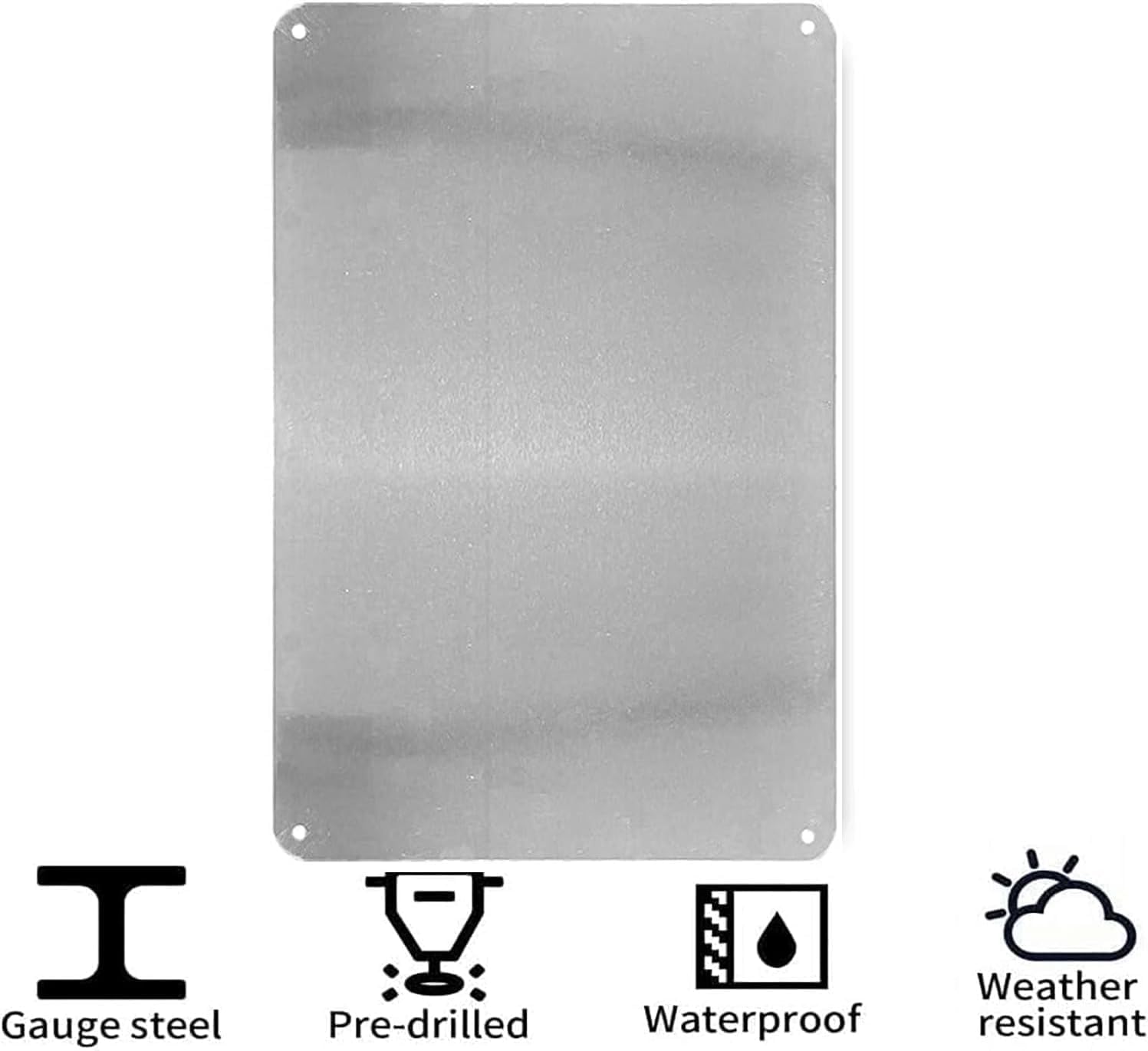Placa de metal divertida com a - Home Security Quotes avaliação e preço