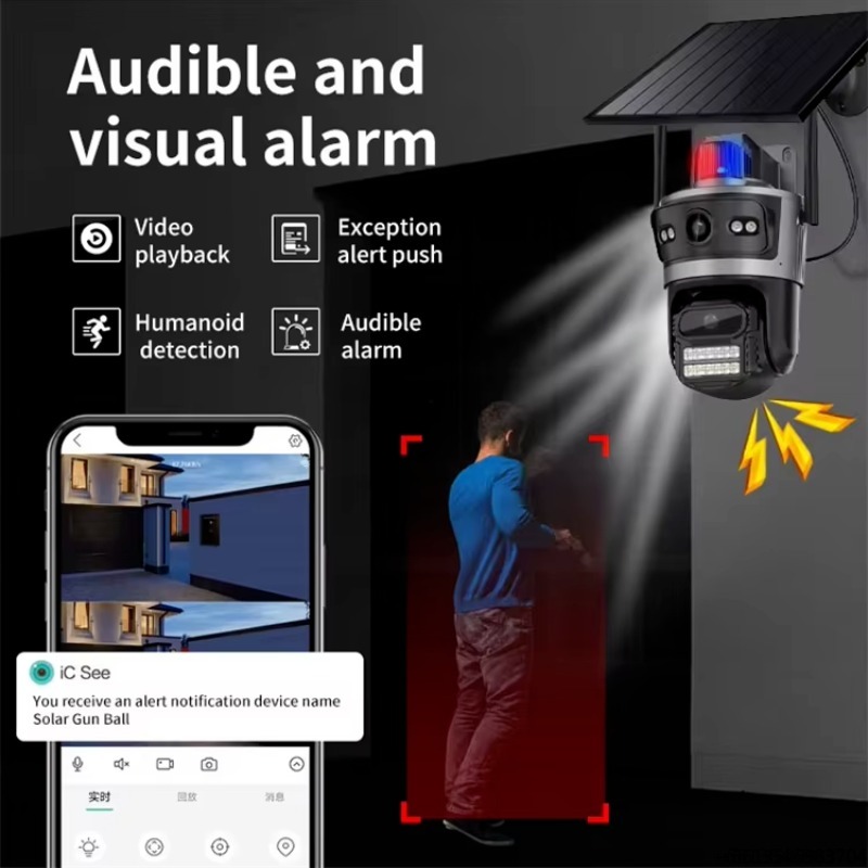Câmera de Vigilância Inteligen - Camera Solar Wireless avaliação e preço