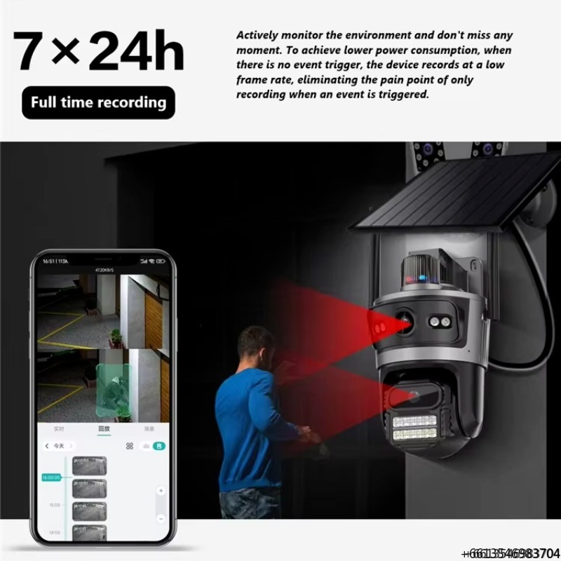 Câmera de Vigilância Inteligen - Camera Solar Wireless avaliação e preço