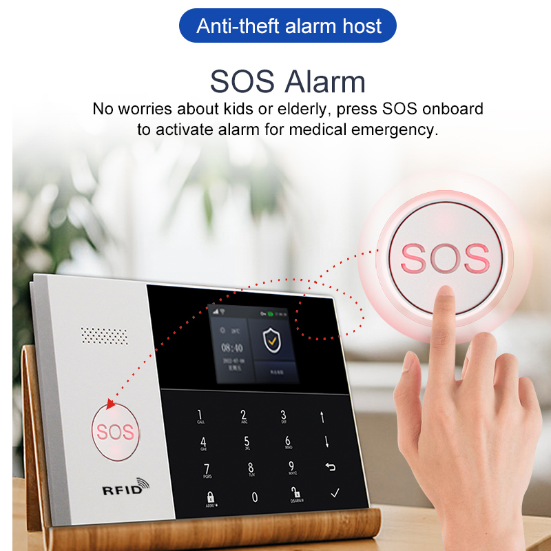 Kit de Sistema de Alarme de Se - Home Security Kit avaliação e preço