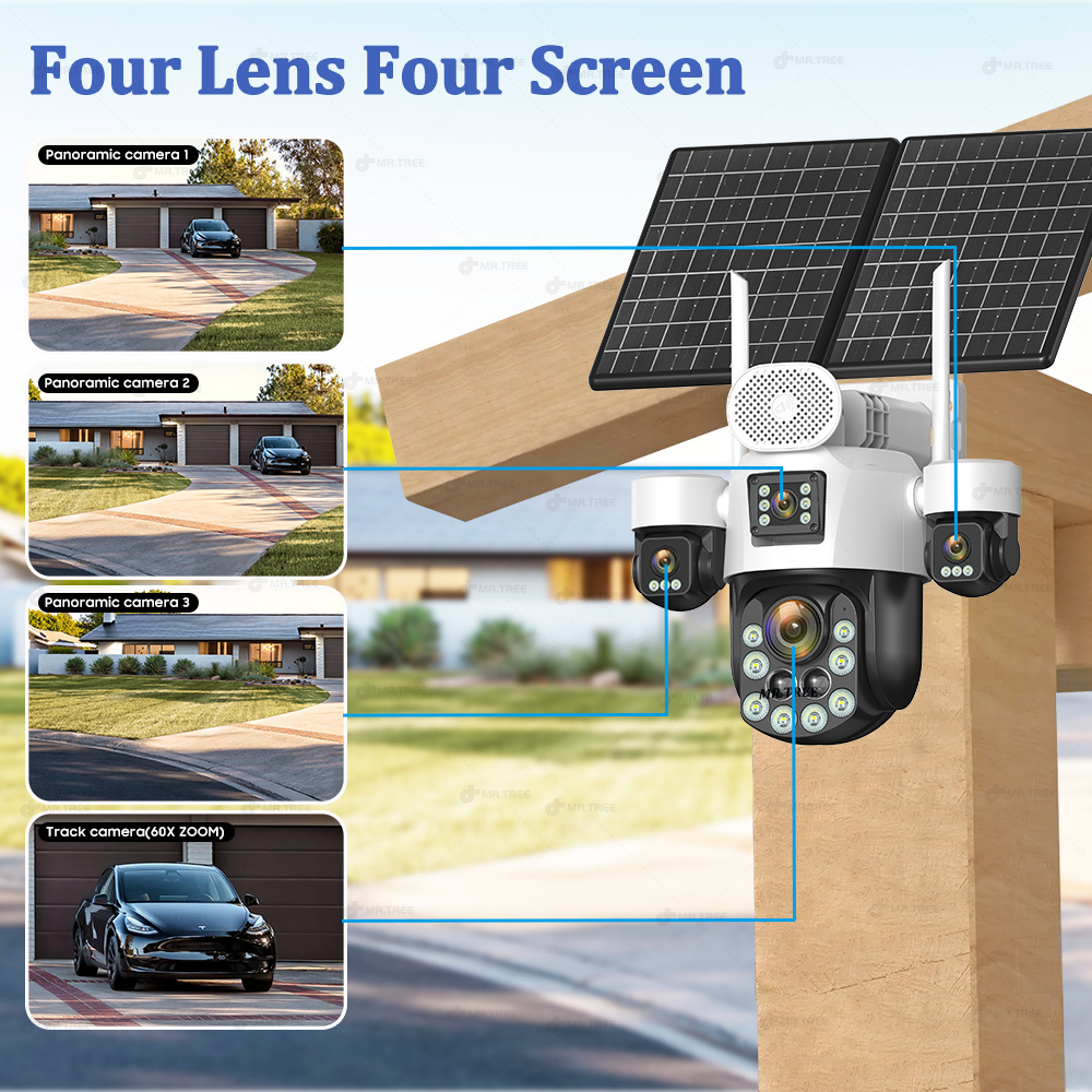 Aov quatro lentes câmera de vi - Home Security Video Cameras avaliação e preço
