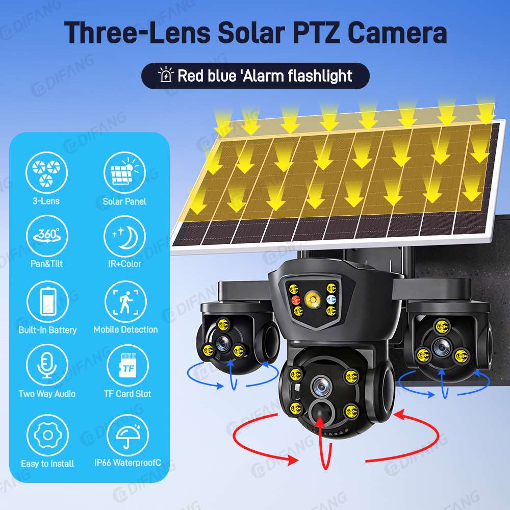 Câmera Solar WIFI V380 Pro Nov - Camera Solar Wireless avaliação e preço