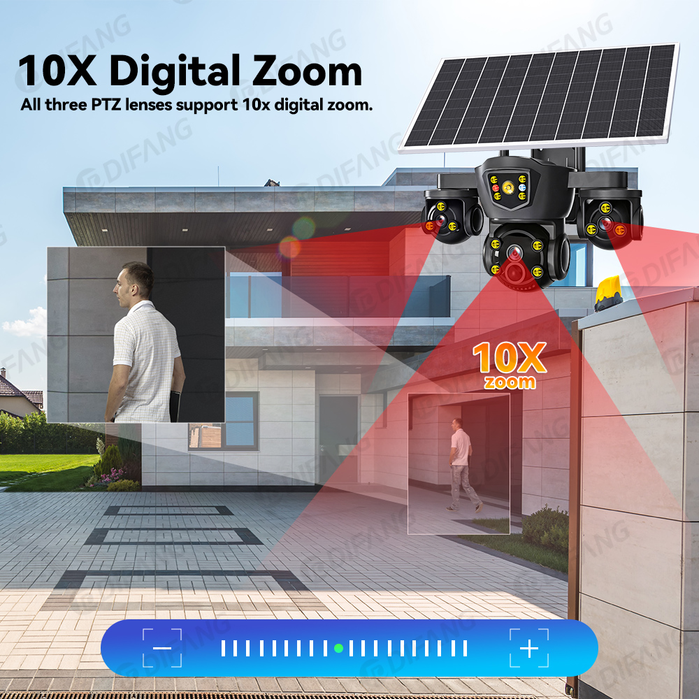 Câmera Solar WIFI V380 Pro Nov - Camera Solar Wireless avaliação e preço