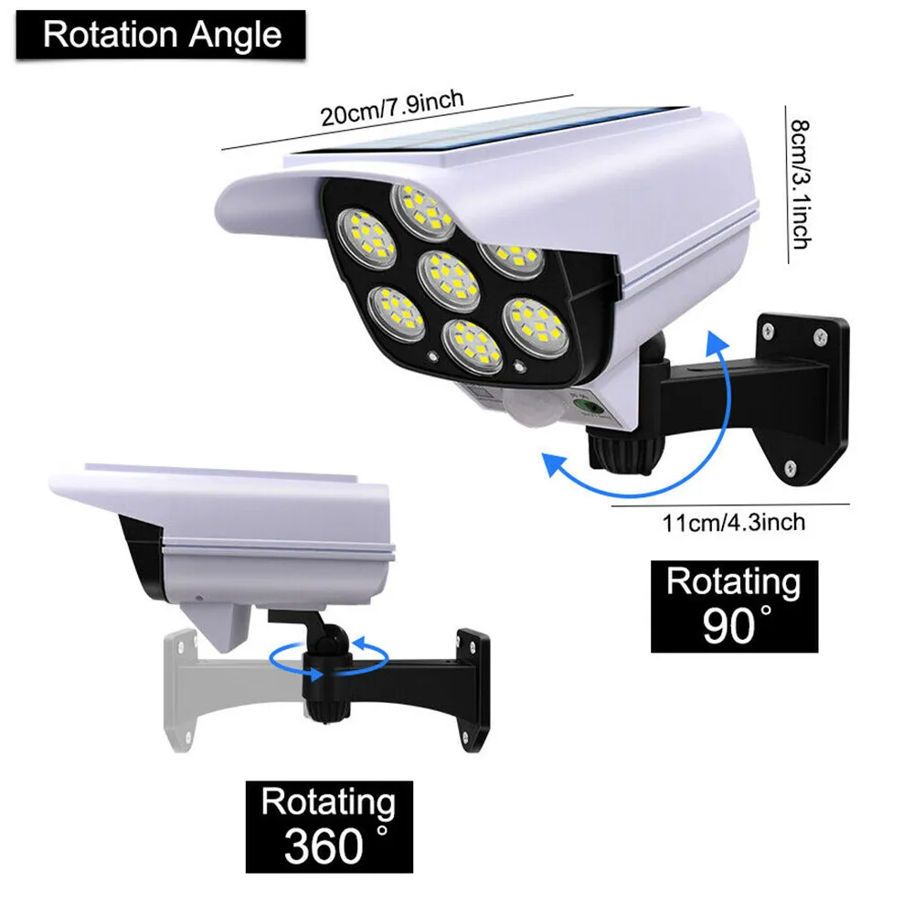 Luz solar ao ar livre sensor d - Camera Solar Wireless avaliação e preço