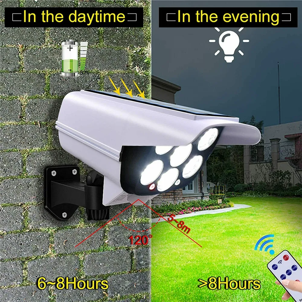 Luz solar ao ar livre sensor d - Camera Solar Wireless avaliação e preço