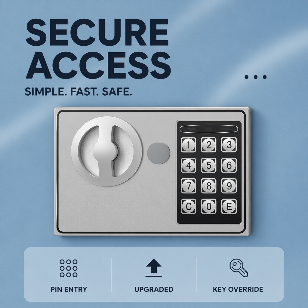 Cofre Eletrônico Digital de Aç - Home Security Tips avaliação e preço