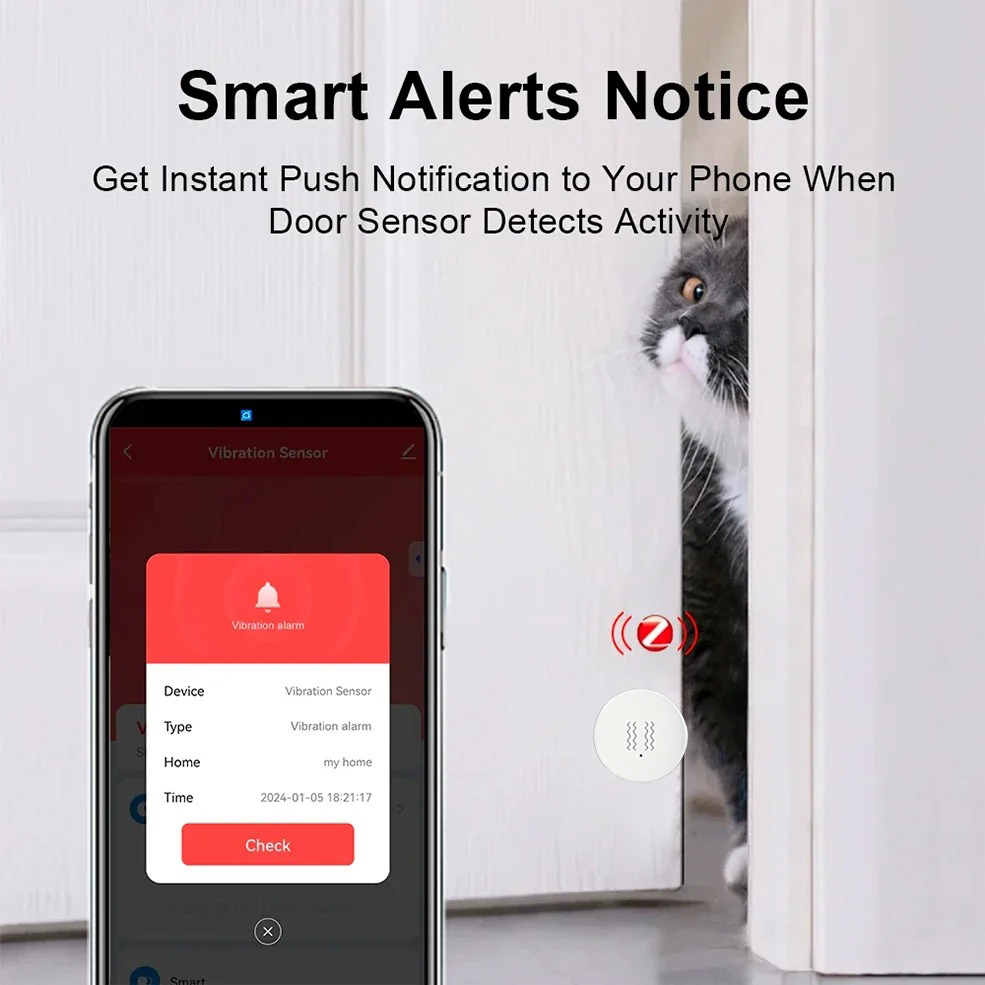 Sensor de Vibração e Inclinaçã - Home Security With Alarm avaliação e preço