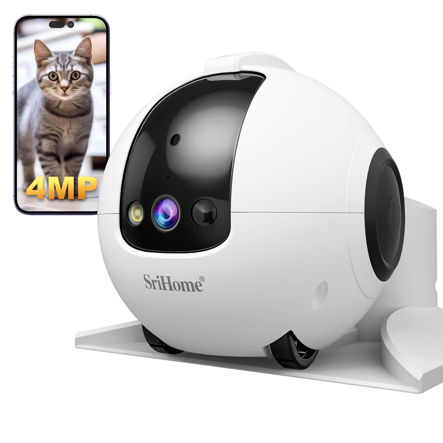 Câmera Dome IP PTZ Sem Fio Col - Home Security Robot avaliação e preço