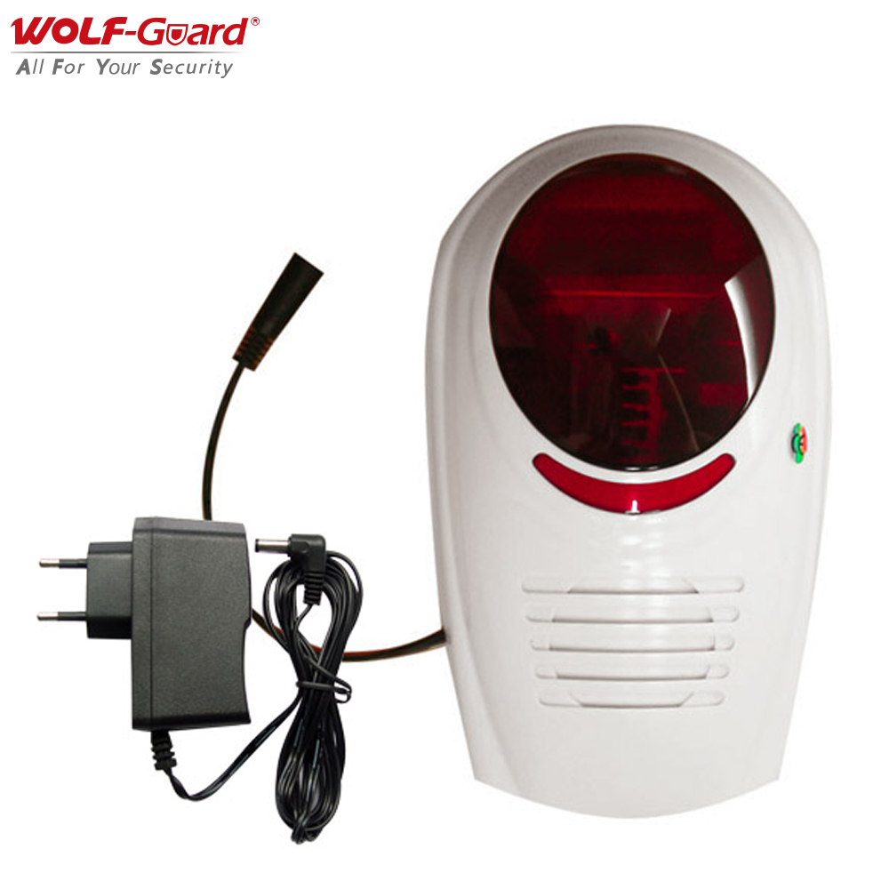 Wolf-guard sirene piscante de  - Home Security Ultimate avaliação e preço