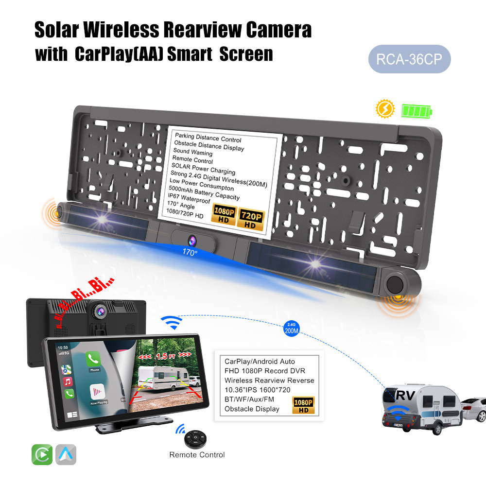 Tela de Navegação Portátil And - Camera Solar Wireless avaliação e preço