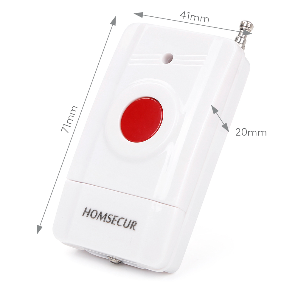 Botão de Pânico Sem Fio A5 433 - Home Security Kit avaliação e preço