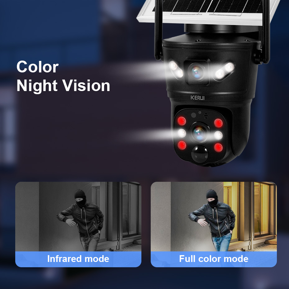 Kerui ao ar livre 6mp câmera s - Home Security Video Cameras avaliação e preço
