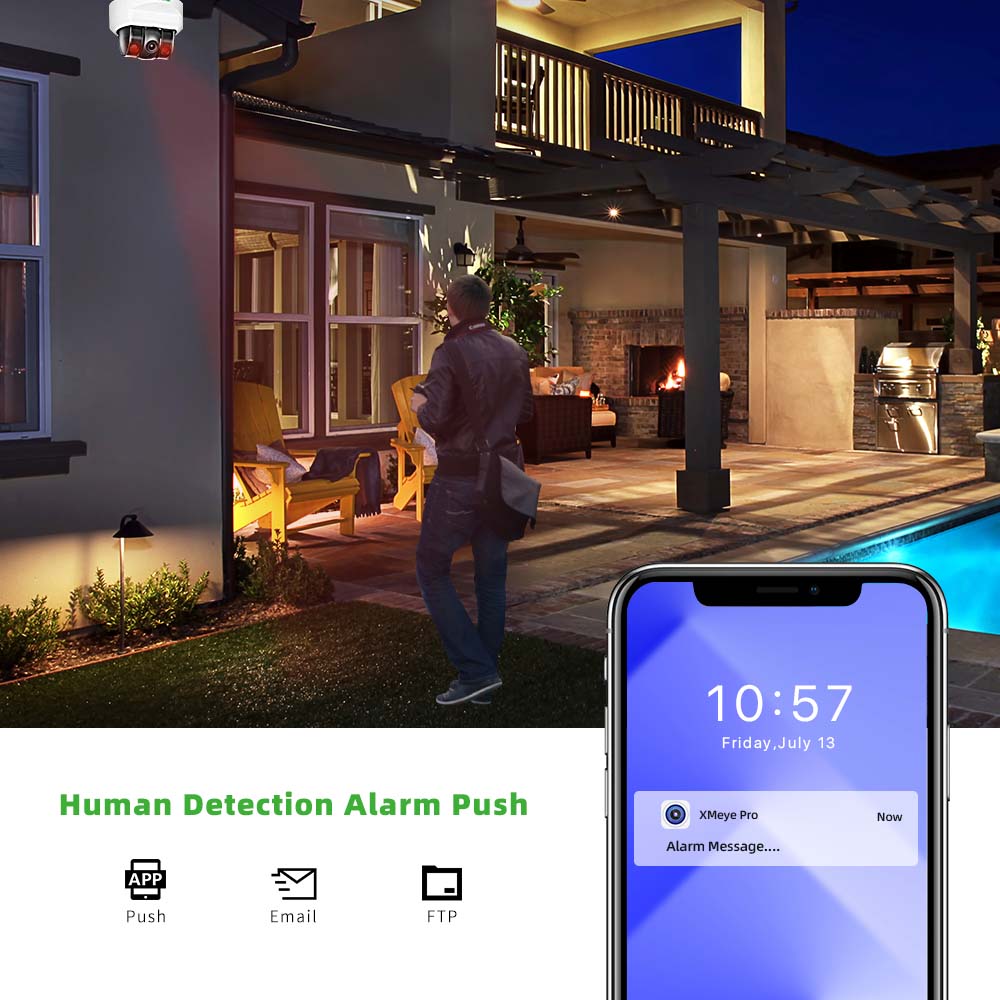 Câmera IP POE C GC PB 4MP, Mic - Home Security Ultimate avaliação e preço