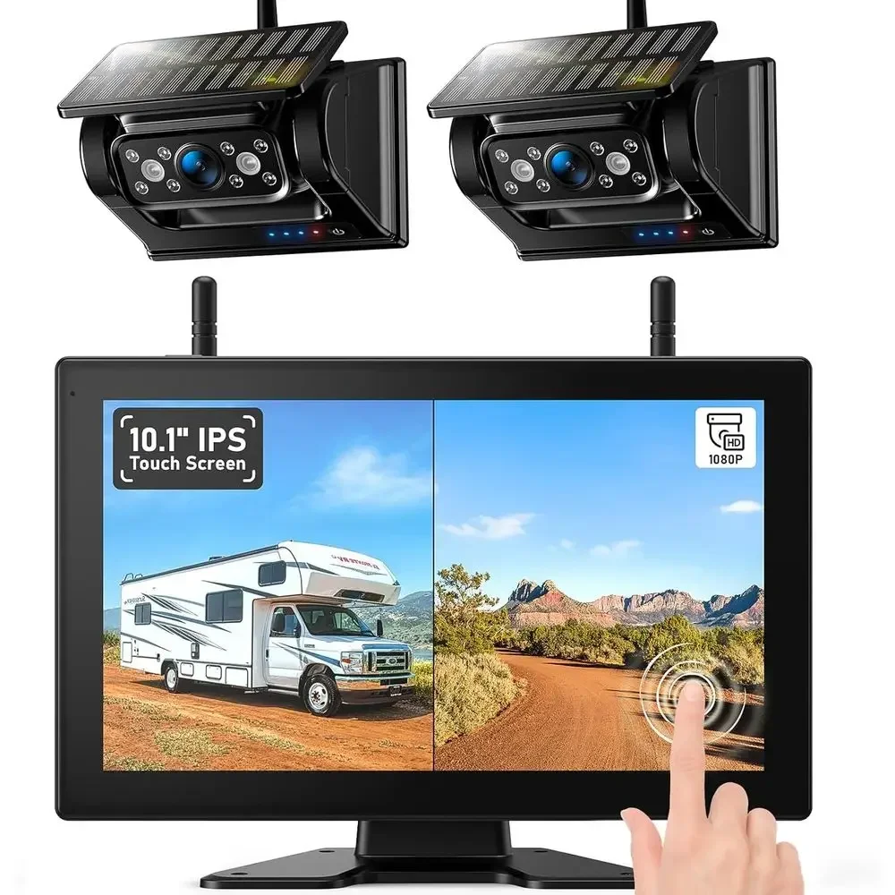 Câmera de Ré Magnética Solar S - Camera Solar Wireless avaliação e preço