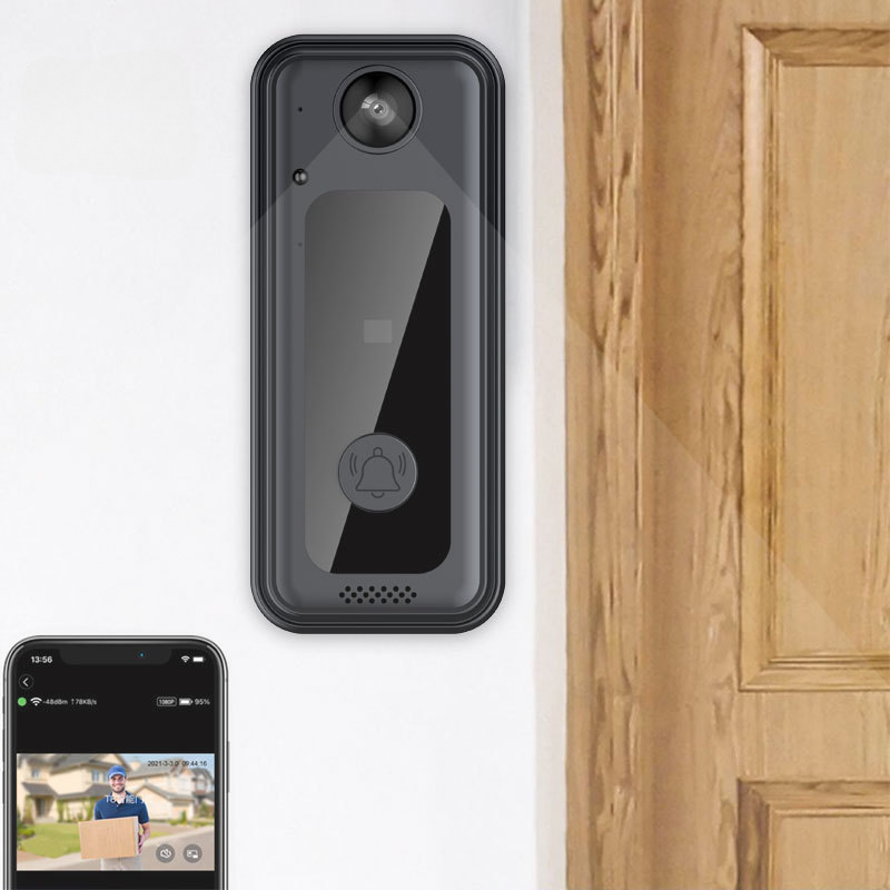 Campainha sem fio wi fi vídeo  - Home Security Ring Camera avaliação e preço