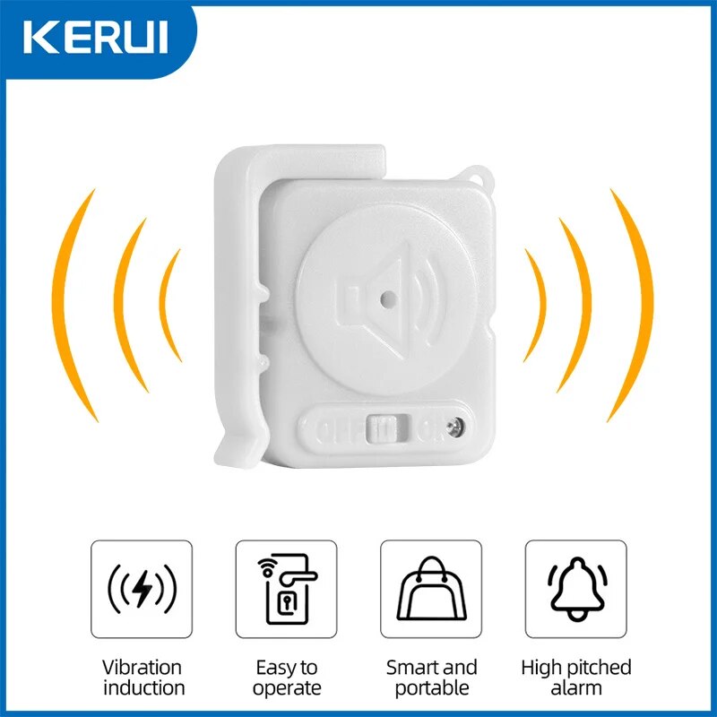 Sensores de Alarme de Vibração - Home Security With Alarm avaliação e preço
